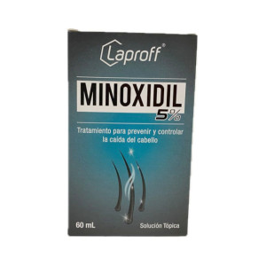 MINOXIDIL 5% SOLUCION TOPICA FRASCO X 60 ML